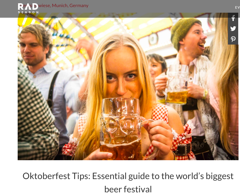 5 OKTOBERFEST TIPS YOU NEED TO KNOW