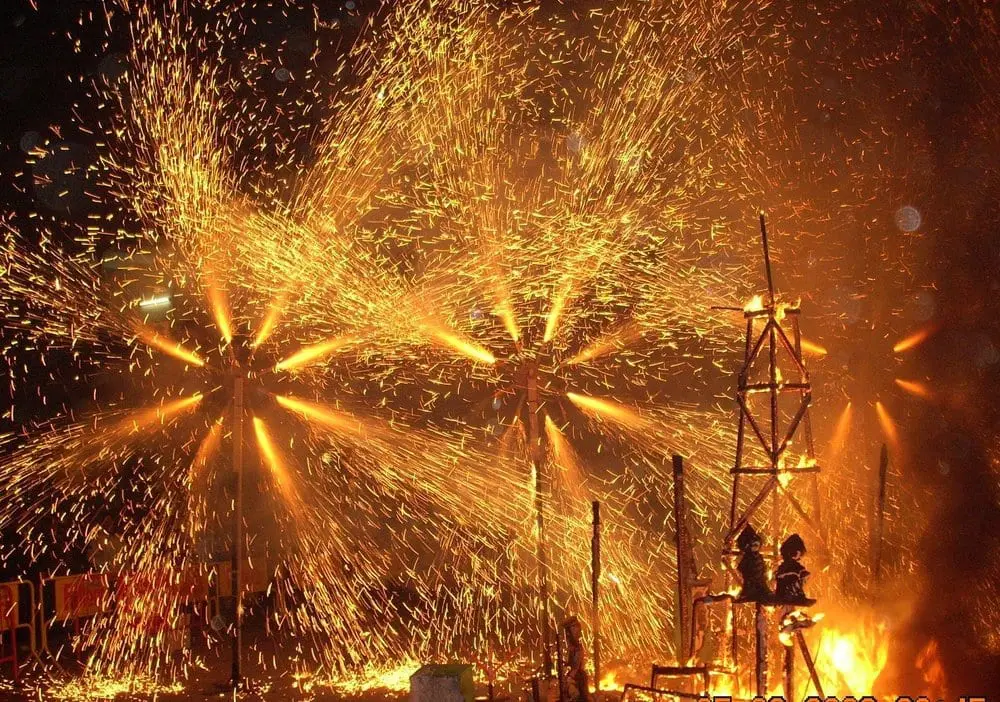Las Fallas fireworks