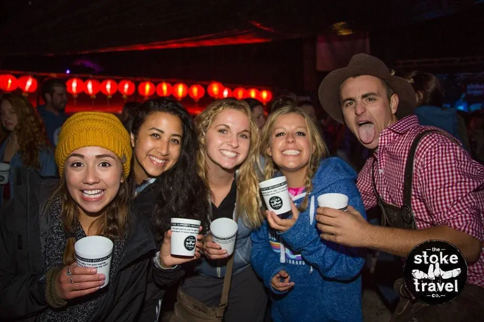 Free Beer At Oktoberfest!