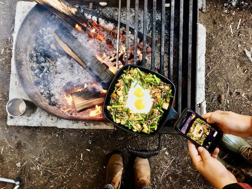 repas sain et pas cher au camping