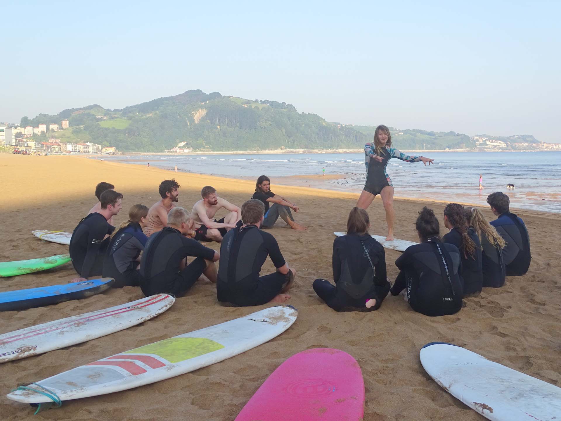 San Sebastian Surf Camp Spain Stoke Travel