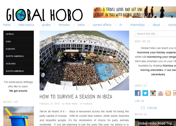 Global Hobo | How To Survive A Season In Ibiza