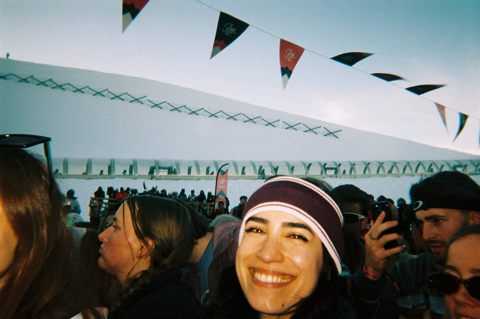 Guests in the crowd at Rise Festival, December 2025